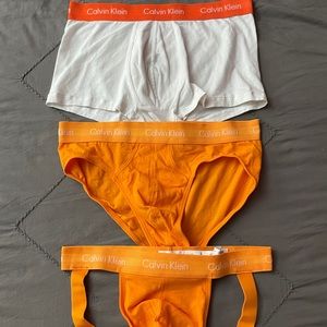 Calvin Klein 3-pack trunk brief jock M